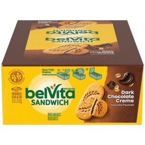 Belvita Dark Chocolate Sandwich Cookies 1.76oz 8ct